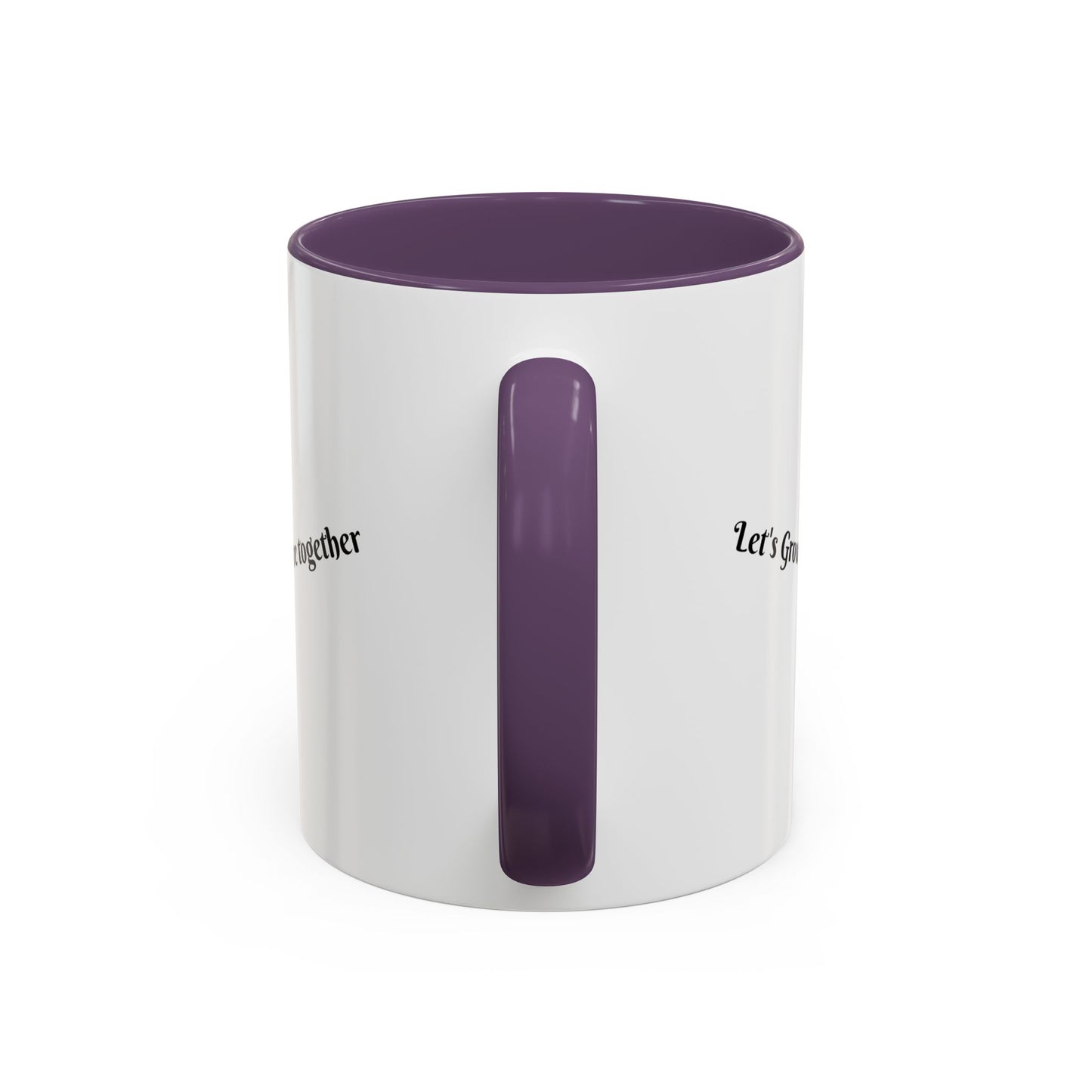 Empowering Accent Coffee Mug, Black Handle Mug, Inspirational Gift for Moms, Motivational Mug for Her, Birthday & Friendship Gift