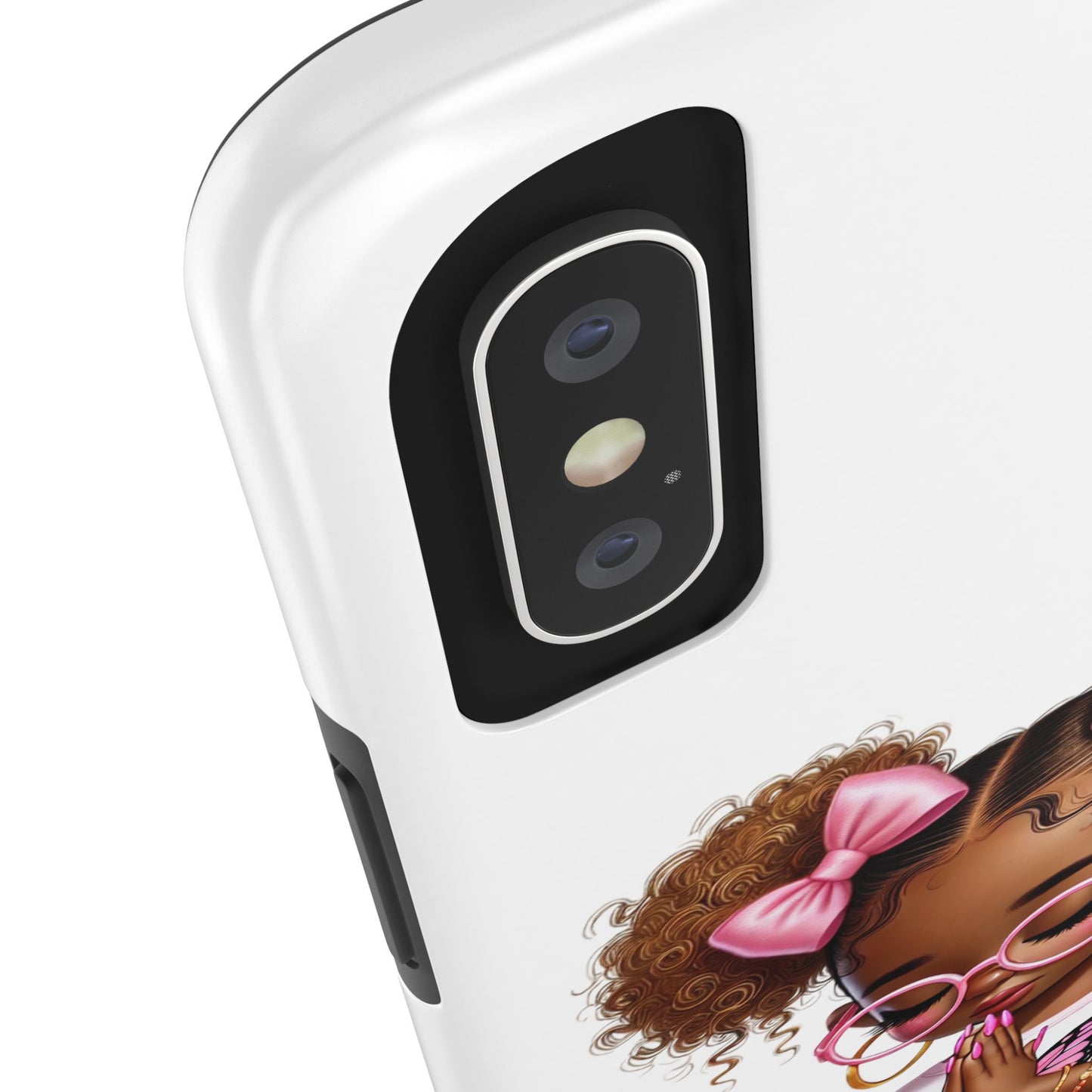 Cute Inspirational Phone Case, Tough Phone Cases, Personalized Gift, Butterfly Design, Kids & Teens, Empowerment Gifts