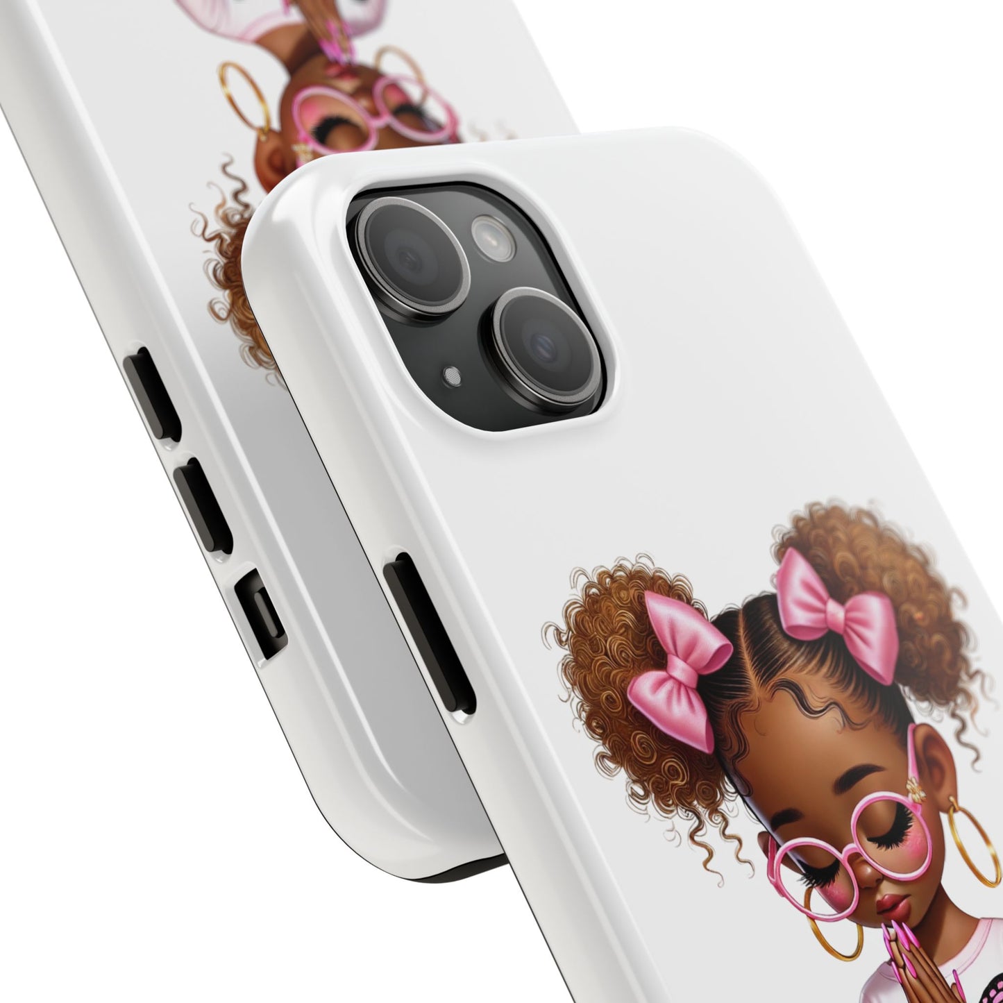 Cute Inspirational Phone Case, Tough Phone Cases, Personalized Gift, Butterfly Design, Kids & Teens, Empowerment Gifts