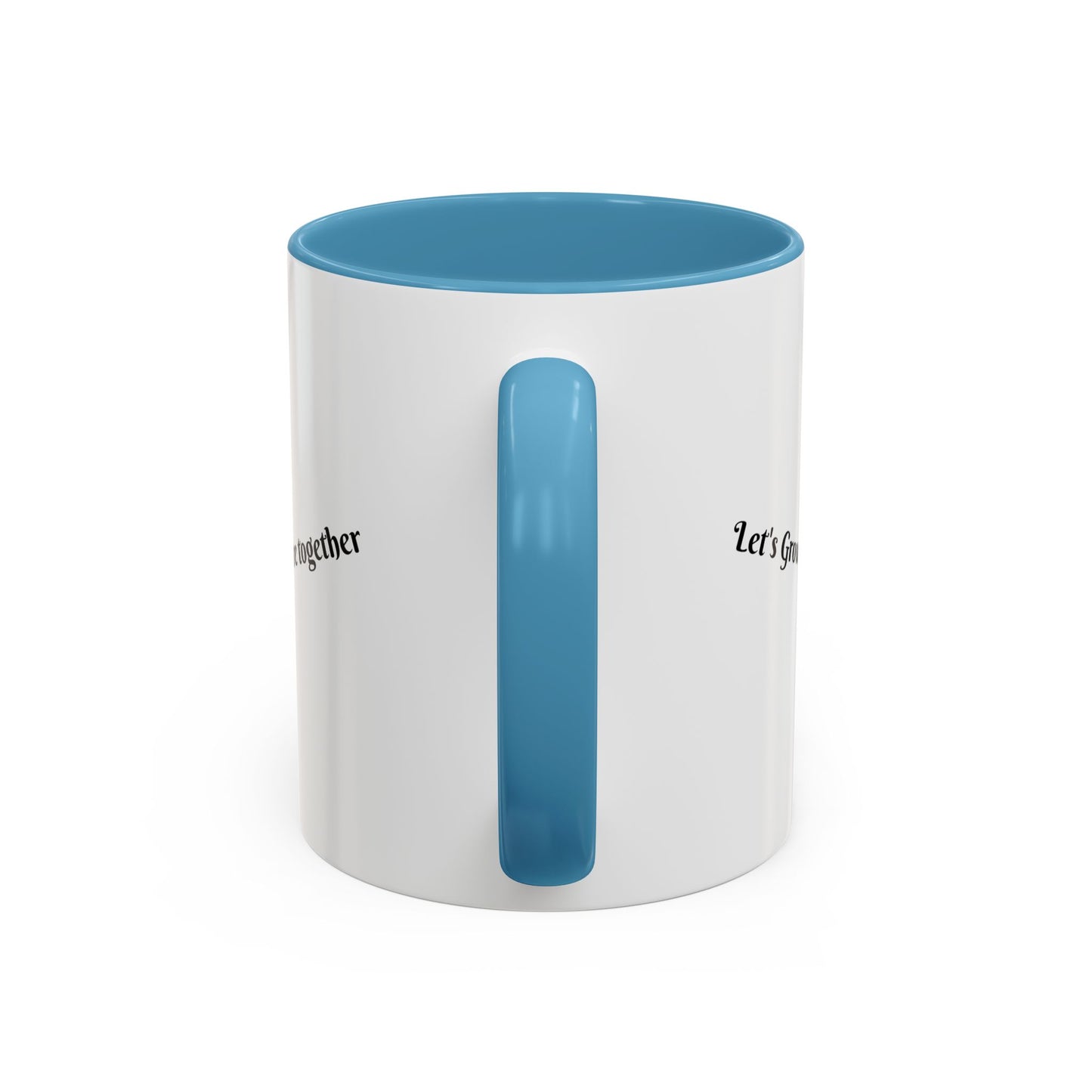 Empowering Accent Coffee Mug, Black Handle Mug, Inspirational Gift for Moms, Motivational Mug for Her, Birthday & Friendship Gift