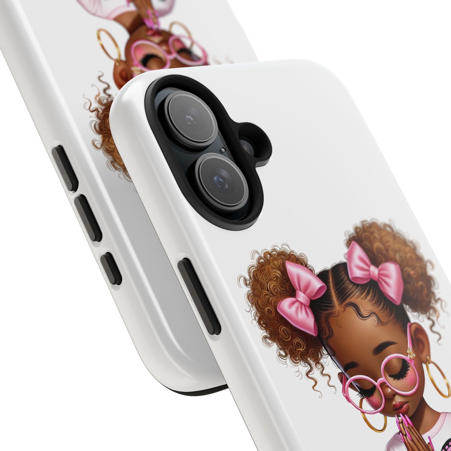 Cute Inspirational Phone Case, Tough Phone Cases, Personalized Gift, Butterfly Design, Kids & Teens, Empowerment Gifts