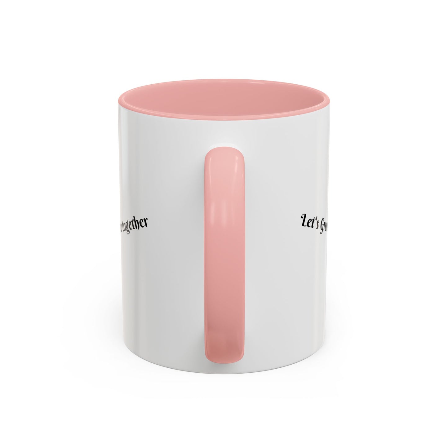 Empowering Accent Coffee Mug, Black Handle Mug, Inspirational Gift for Moms, Motivational Mug for Her, Birthday & Friendship Gift