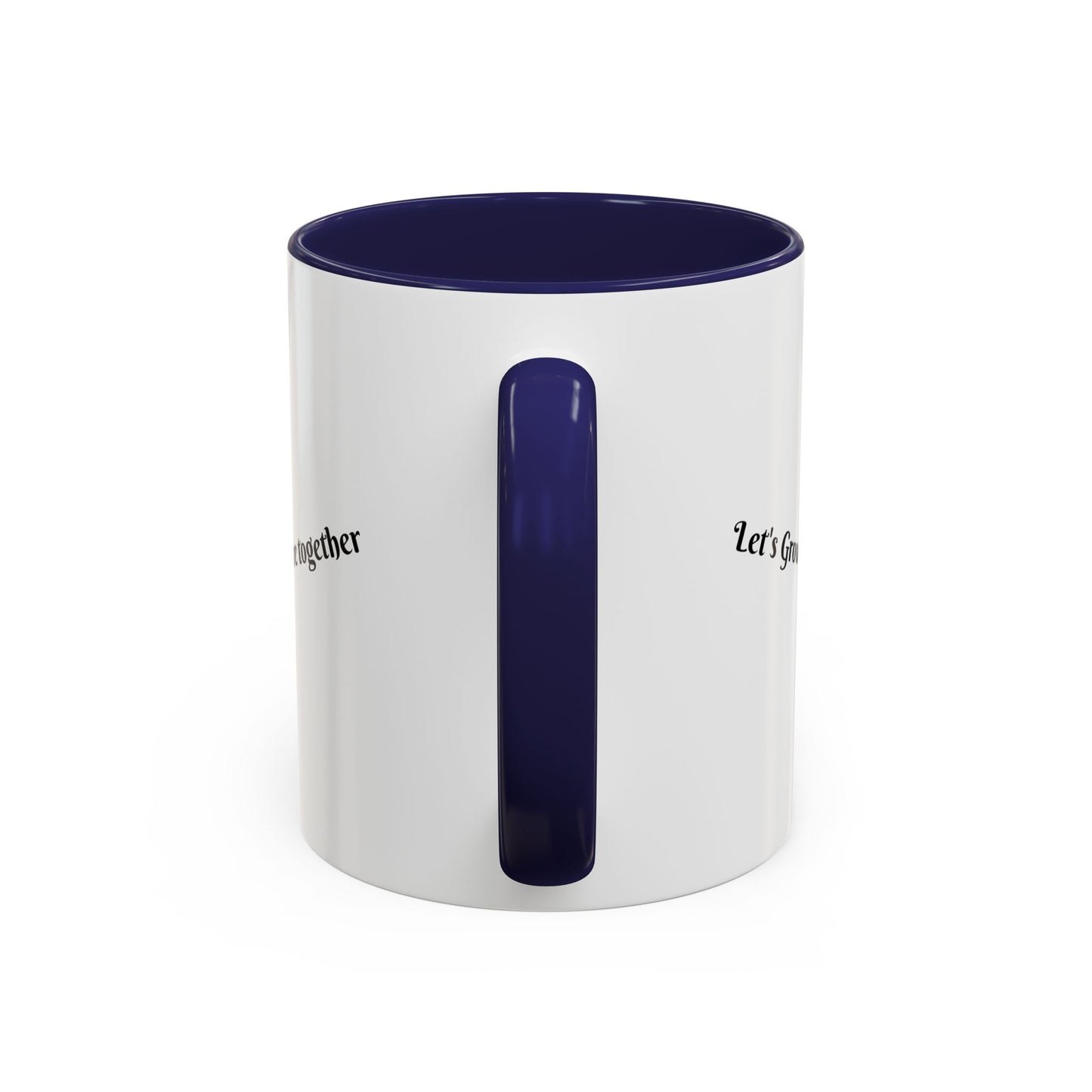 Empowering Accent Coffee Mug, Black Handle Mug, Inspirational Gift for Moms, Motivational Mug for Her, Birthday & Friendship Gift