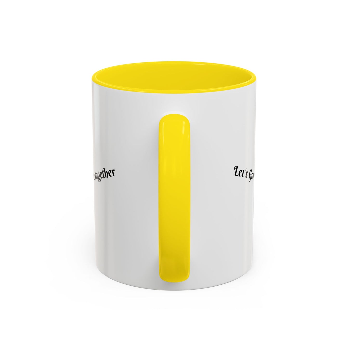 Empowering Accent Coffee Mug, Black Handle Mug, Inspirational Gift for Moms, Motivational Mug for Her, Birthday & Friendship Gift