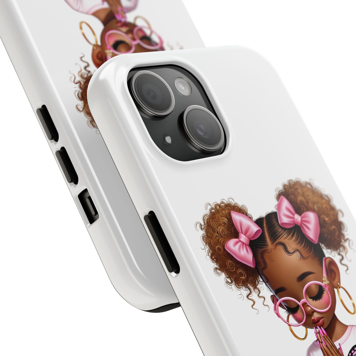 Cute Inspirational Phone Case, Tough Phone Cases, Personalized Gift, Butterfly Design, Kids & Teens, Empowerment Gifts