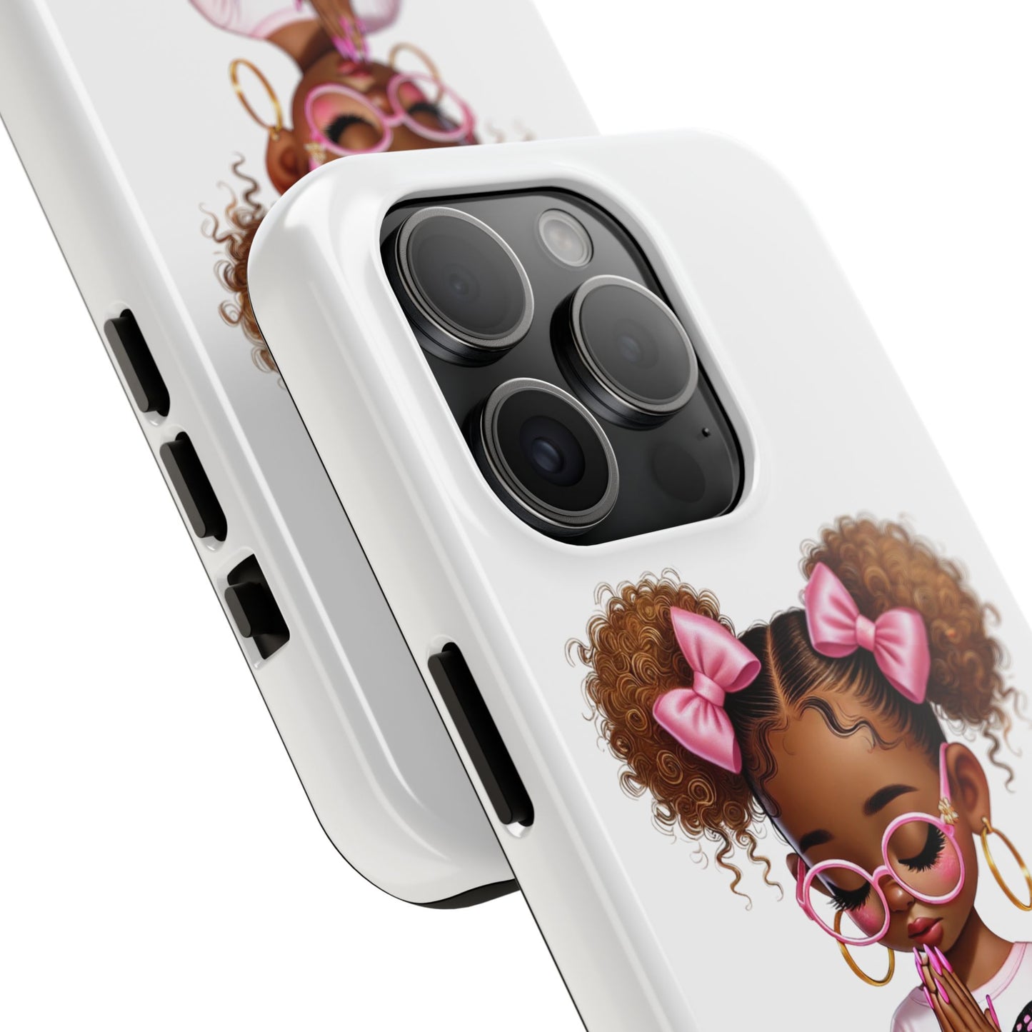 Cute Inspirational Phone Case, Tough Phone Cases, Personalized Gift, Butterfly Design, Kids & Teens, Empowerment Gifts
