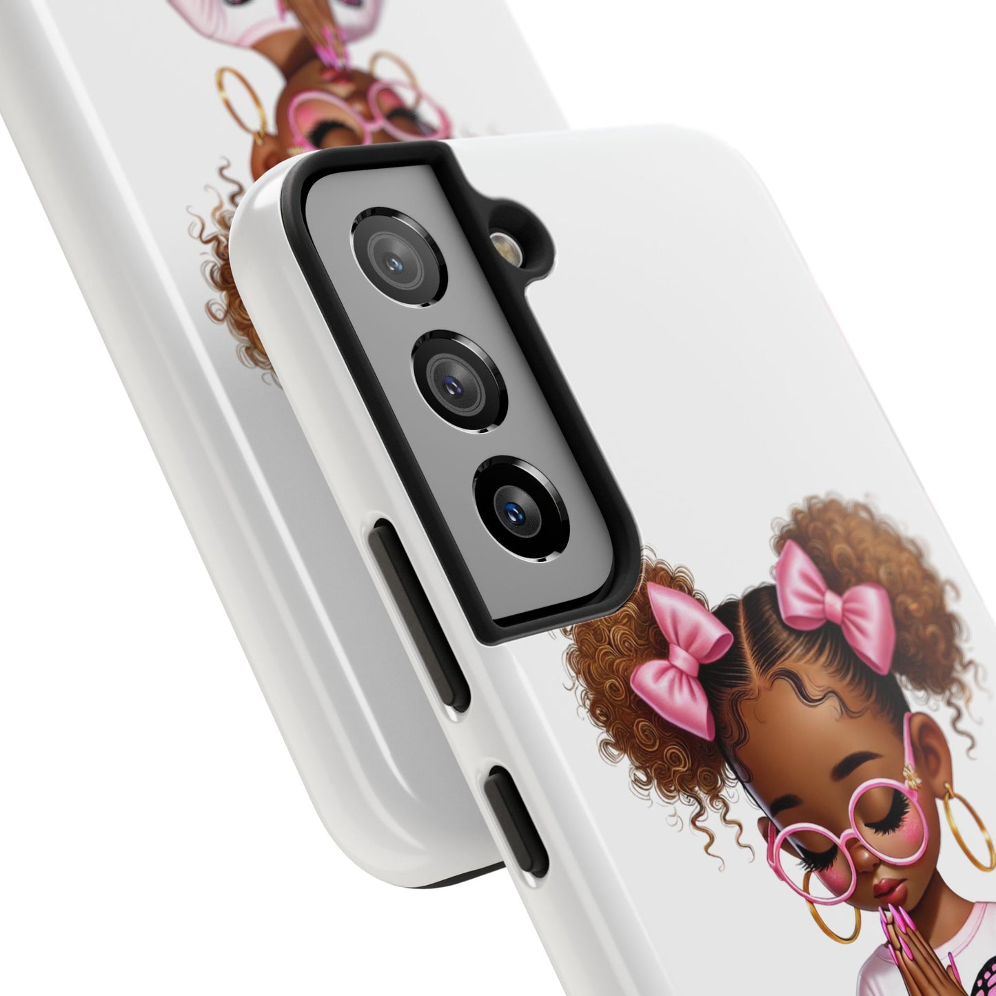 Cute Inspirational Phone Case, Tough Phone Cases, Personalized Gift, Butterfly Design, Kids & Teens, Empowerment Gifts